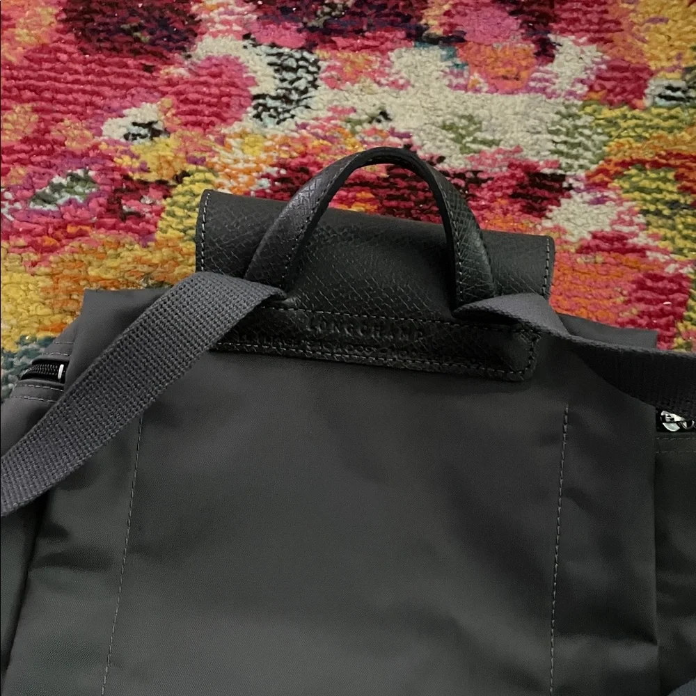 Longchamp Mini Backpack - Graphite/Gray Excellent Condition - Picture 16 of 16